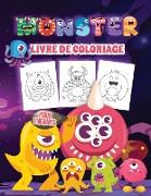 Monster Livre de Coloriage pour Enfants