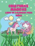 Mi gran unicornio y sirena Libro de colorear