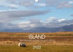 ISLAND Atemberaubende Natur aus Feuer und Eis (Wandkalender 2022 DIN A3 quer)