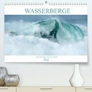 WASSERBERGE - Die Riesenwellen von Nazaré (Premium, hochwertiger DIN A2 Wandkalender 2022, Kunstdruck in Hochglanz)