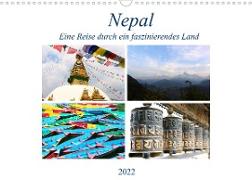 Nepal Eine Reise durch ein faszinierendes Land (Wandkalender 2022 DIN A3 quer)