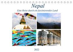 Nepal Eine Reise durch ein faszinierendes Land (Tischkalender 2022 DIN A5 quer)