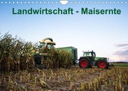 Landwirtschaft - Maisernte (Wandkalender 2022 DIN A4 quer)