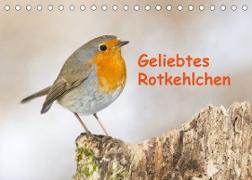 Geliebtes Rotkehlchen (Tischkalender 2022 DIN A5 quer)