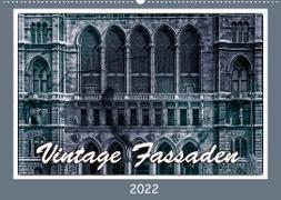 Vintage-Fassaden (Wandkalender 2022 DIN A2 quer)