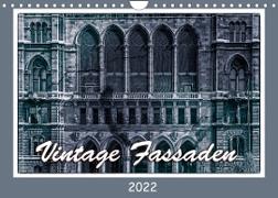 Vintage-Fassaden (Wandkalender 2022 DIN A4 quer)