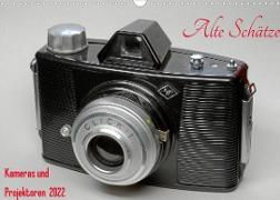 Alte Schätze - Kameras und Projektoren (Wandkalender 2022 DIN A3 quer)
