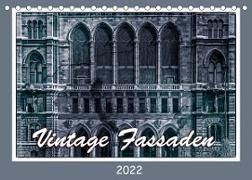 Vintage-Fassaden (Tischkalender 2022 DIN A5 quer)