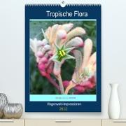 Tropische Flora (Premium, hochwertiger DIN A2 Wandkalender 2022, Kunstdruck in Hochglanz)