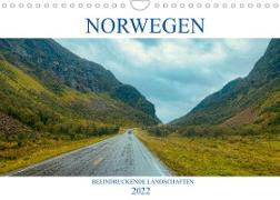 Norwegens beeindruckende Landschaft (Wandkalender 2022 DIN A4 quer)