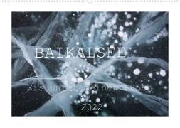 Baikalsee - Eis unter meinen Füßen (Wandkalender 2022 DIN A2 quer)
