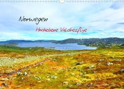 Norwegen - Hochebene Valdresflye (Wandkalender 2022 DIN A3 quer)