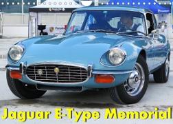 Jaguar E-Type Memorial (Wandkalender 2022 DIN A4 quer)