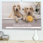 Grace und Cuba - Das verrückte Leben der Golden Girls (Premium, hochwertiger DIN A2 Wandkalender 2022, Kunstdruck in Hochglanz)