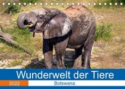Wunderwelt der Tiere - Botswana (Tischkalender 2022 DIN A5 quer)