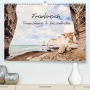 Frankreich - Traumstrände & Felsenküsten (Premium, hochwertiger DIN A2 Wandkalender 2022, Kunstdruck in Hochglanz)