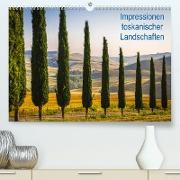 Impressionen toskanischer Landschaften (Premium, hochwertiger DIN A2 Wandkalender 2022, Kunstdruck in Hochglanz)