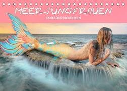 Meerjungfrauen - Fantasieschönheiten (Tischkalender 2022 DIN A5 quer)