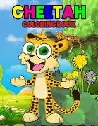 Cheetah Coloring Book