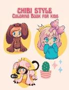 Chibi Style Coloring Book for Kids