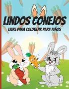 Lindos Conejos Libre para Colorear para Niños