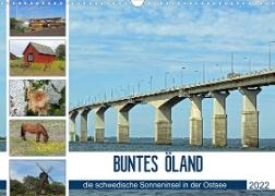 BUNTES ÖLAND (Wandkalender 2022 DIN A3 quer)