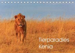 Tierparadies Kenia (Tischkalender 2022 DIN A5 quer)