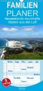 Neuseelands traumhafte Küsten aus der Luft - Familienplaner hoch (Wandkalender 2022 , 21 cm x 45 cm, hoch)