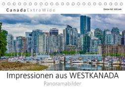 Impressionen aus WESTKANADA Panoramabilder (Tischkalender 2022 DIN A5 quer)