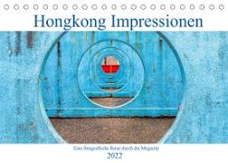 Hongkong Impressionen (Tischkalender 2022 DIN A5 quer)