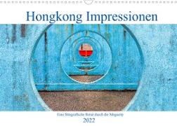 Hongkong Impressionen (Wandkalender 2022 DIN A3 quer)