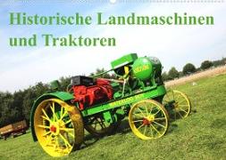 Historische Landmaschinen und Traktoren (Wandkalender 2022 DIN A2 quer)