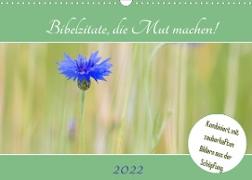 Bibelzitate, die Mut machen! (Wandkalender 2022 DIN A3 quer)