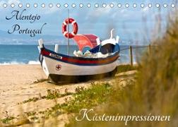 Alentejo Portugal - Küstenimpressionen (Tischkalender 2022 DIN A5 quer)