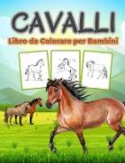 Cavalli Libro da Colorare per Bambini