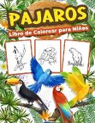 Pájaros Libro de Colorear para Niños