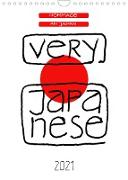 Very Japanese - Hommage an Japan (Wandkalender 2022 DIN A4 hoch)