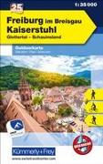 Freiburg im Breisgau Kaiserstuhl Glottertal, Schauinsland, Nr. 25 Outdoorkarte Deutschland 1:35 000