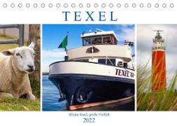 Texel - Kleine Insel, große Vielfalt (Tischkalender 2022 DIN A5 quer)