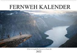 Fernweh Kalender (Wandkalender 2022 DIN A2 quer)