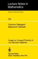 Duality for Crossed Products of von Neumann Algebras
