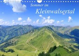 Sommer im Kleinwalsertal (Wandkalender 2022 DIN A4 quer)