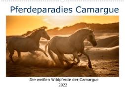 Pferdeparadies Camargue (Wandkalender 2022 DIN A2 quer)