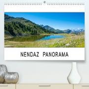 Nendaz Panorama (Premium, hochwertiger DIN A2 Wandkalender 2022, Kunstdruck in Hochglanz)