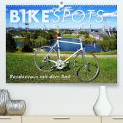 BIKESPOTS - Rendezvous mit dem Rad (Premium, hochwertiger DIN A2 Wandkalender 2022, Kunstdruck in Hochglanz)