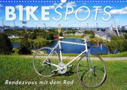 BIKESPOTS - Rendezvous mit dem Rad (Wandkalender 2022 DIN A3 quer)