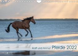Pferde 2022 Kraft und Anmut (Wandkalender 2022 DIN A4 quer)
