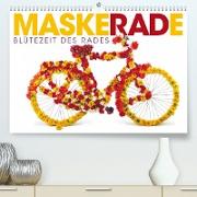 MaskeRADe - Blütezeit des Rades (Premium, hochwertiger DIN A2 Wandkalender 2022, Kunstdruck in Hochglanz)