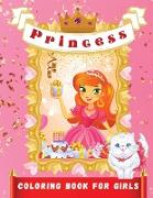 Princess Coloring Book for Girls