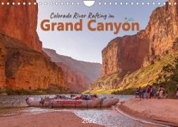 Colorado River Rafting im Grand Canyon (Wandkalender 2022 DIN A4 quer)